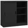 Armario de oficina puerta corredera acero antracita 90x40x90cm de vidaXL, Taquillas y armarios de almacenamiento - Ref: Foro2...