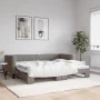 Sofá cama nido tela gris taupe 80x200 cm de vidaXL, Camas y somieres - Ref: Foro24-3196576, Precio: 242,01 €, Descuento: %