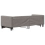 Sofá cama nido tela gris taupe 80x200 cm de vidaXL, Camas y somieres - Ref: Foro24-3196576, Precio: 209,44 €, Descuento: %