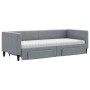 Sofá cama nido con cajones tela gris claro 80x200 cm de vidaXL, Camas y somieres - Ref: Foro24-3196627, Precio: 471,80 €, Des...