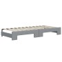 Sofá cama nido con cajones tela gris claro 80x200 cm de vidaXL, Camas y somieres - Ref: Foro24-3196627, Precio: 471,80 €, Des...