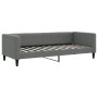 Sofá cama nido con cajones tela gris oscuro 80x200 cm de vidaXL, Camas y somieres - Ref: Foro24-3196628, Precio: 475,53 €, De...