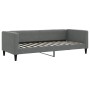 Sofá cama nido con colchón tela gris oscuro 80x200 cm de vidaXL, Camas y somieres - Ref: Foro24-3196592, Precio: 436,76 €, De...