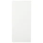 Armario con puerta corredera acero blanco 90x40x90 cm de vidaXL, Taquillas y armarios de almacenamiento - Ref: Foro24-335954,...