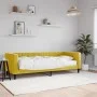 Sofá cama con colchón terciopelo amarillo 80x200 cm de vidaXL, Camas y somieres - Ref: Foro24-3196665, Precio: 302,21 €, Desc...