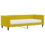 Sofá cama con colchón terciopelo amarillo 80x200 cm de vidaXL, Camas y somieres - Ref: Foro24-3196665, Precio: 302,21 €, Desc...