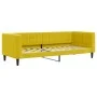 Sofá cama con colchón terciopelo amarillo 80x200 cm de vidaXL, Camas y somieres - Ref: Foro24-3196665, Precio: 302,21 €, Desc...