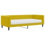 Sofá cama con colchón terciopelo amarillo 90x200 cm de vidaXL, Camas y somieres - Ref: Foro24-3196672, Precio: 315,52 €, Desc...