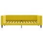 Sofá cama con colchón terciopelo amarillo 90x200 cm de vidaXL, Camas y somieres - Ref: Foro24-3196672, Precio: 315,52 €, Desc...