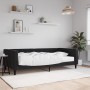 Sofá cama con colchón terciopelo negro 100x200 cm de vidaXL, Camas y somieres - Ref: Foro24-3196678, Precio: 332,22 €, Descue...