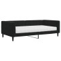 Sofá cama con colchón terciopelo negro 100x200 cm de vidaXL, Camas y somieres - Ref: Foro24-3196678, Precio: 332,22 €, Descue...
