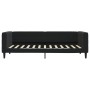 Sofá cama con colchón terciopelo negro 100x200 cm de vidaXL, Camas y somieres - Ref: Foro24-3196678, Precio: 332,22 €, Descue...