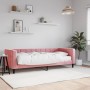 Sofá cama con colchón terciopelo rosa 80x200 cm de vidaXL, Camas y somieres - Ref: Foro24-3196663, Precio: 329,17 €, Descuent...