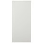 Armario con puerta corredera gris claro acero 90x40x90 cm de vidaXL, Taquillas y armarios de almacenamiento - Ref: Foro24-335...