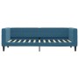 Sofá cama con colchón terciopelo azul 80x200 cm de vidaXL, Camas y somieres - Ref: Foro24-3196659, Precio: 315,97 €, Descuent...