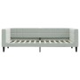 Sofá cama nido terciopelo gris claro 80x200 cm de vidaXL, Camas y somieres - Ref: Foro24-3196684, Precio: 249,88 €, Descuento: %