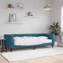 Sofá cama con colchón terciopelo azul 90x200 cm de vidaXL, Camas y somieres - Ref: Foro24-3196666, Precio: 331,46 €, Descuent...