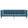 Sofá cama con colchón terciopelo azul 90x200 cm de vidaXL, Camas y somieres - Ref: Foro24-3196666, Precio: 315,19 €, Descuent...