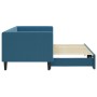 Sofá cama nido terciopelo azul 80x200 cm de vidaXL, Camas y somieres - Ref: Foro24-3196683, Precio: 247,15 €, Descuento: %