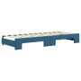 Sofá cama nido terciopelo azul 80x200 cm de vidaXL, Camas y somieres - Ref: Foro24-3196683, Precio: 247,15 €, Descuento: %