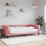 Sofá cama con colchón terciopelo rosa 100x200 cm de vidaXL, Camas y somieres - Ref: Foro24-3196677, Precio: 363,29 €, Descuen...