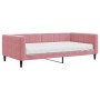Sofá cama con colchón terciopelo rosa 100x200 cm de vidaXL, Camas y somieres - Ref: Foro24-3196677, Precio: 363,29 €, Descuen...