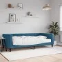 Sofá cama con colchón terciopelo azul 100x200 cm de vidaXL, Camas y somieres - Ref: Foro24-3196673, Precio: 375,75 €, Descuen...