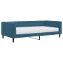 Sofá cama con colchón terciopelo azul 100x200 cm de vidaXL, Camas y somieres - Ref: Foro24-3196673, Precio: 375,75 €, Descuen...