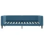 Sofá cama con colchón terciopelo azul 100x200 cm de vidaXL, Camas y somieres - Ref: Foro24-3196673, Precio: 375,75 €, Descuen...