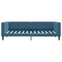 Sofá cama con colchón terciopelo azul 100x200 cm de vidaXL, Camas y somieres - Ref: Foro24-3196673, Precio: 341,72 €, Descuen...