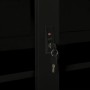 Armario con puerta corredera acero negro 90x40x90 cm de vidaXL, Taquillas y armarios de almacenamiento - Ref: Foro24-335956, ...