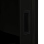 Armario con puerta corredera acero negro 90x40x90 cm de vidaXL, Taquillas y armarios de almacenamiento - Ref: Foro24-335956, ...