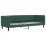 Sofá cama con colchón terciopelo verde oscuro 80x200 cm de vidaXL, Camas y somieres - Ref: Foro24-3196662, Precio: 333,20 €, ...
