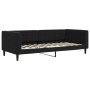 Sofá cama nido con colchón terciopelo negro 90x200 cm de vidaXL, Camas y somieres - Ref: Foro24-3196719, Precio: 428,34 €, De...