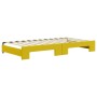 Sofá cama nido terciopelo amarillo 100x200 cm de vidaXL, Camas y somieres - Ref: Foro24-3196703, Precio: 254,64 €, Descuento: %