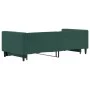 Sofá cama nido terciopelo verde oscuro 90x200 cm de vidaXL, Camas y somieres - Ref: Foro24-3196693, Precio: 250,19 €, Descuen...