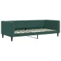 Sofá cama nido terciopelo verde oscuro 90x200 cm de vidaXL, Camas y somieres - Ref: Foro24-3196693, Precio: 250,19 €, Descuen...