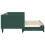 Sofá cama nido terciopelo verde oscuro 80x200 cm de vidaXL, Camas y somieres - Ref: Foro24-3196686, Precio: 246,44 €, Descuen...