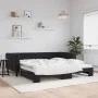 Sofá cama nido terciopelo negro 100x200 cm de vidaXL, Camas y somieres - Ref: Foro24-3196702, Precio: 260,90 €, Descuento: %