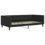 Sofá cama nido con colchón terciopelo negro 100x200 cm de vidaXL, Camas y somieres - Ref: Foro24-3196726, Precio: 436,70 €, D...
