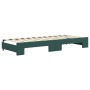 Sofá cama nido con colchón terciopelo verde oscuro 80x200 cm de vidaXL, Camas y somieres - Ref: Foro24-3196710, Precio: 439,2...