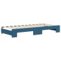 Sofá cama nido con colchón terciopelo azul 90x200 cm de vidaXL, Camas y somieres - Ref: Foro24-3196714, Precio: 441,60 €, Des...