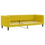 Sofá cama nido con colchón terciopelo amarillo 80x200 cm de vidaXL, Camas y somieres - Ref: Foro24-3196713, Precio: 406,94 €,...
