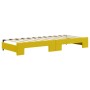 Sofá cama nido con colchón terciopelo amarillo 80x200 cm de vidaXL, Camas y somieres - Ref: Foro24-3196713, Precio: 406,94 €,...