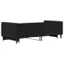 Sofá cama nido terciopelo negro 90x200 cm de vidaXL, Camas y somieres - Ref: Foro24-3196695, Precio: 250,78 €, Descuento: %