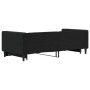 Sofá cama nido terciopelo negro 90x200 cm de vidaXL, Camas y somieres - Ref: Foro24-3196695, Precio: 238,19 €, Descuento: %