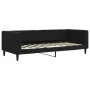 Sofá cama nido terciopelo negro 90x200 cm de vidaXL, Camas y somieres - Ref: Foro24-3196695, Precio: 250,78 €, Descuento: %