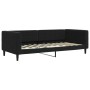 Sofá cama nido terciopelo negro 90x200 cm de vidaXL, Camas y somieres - Ref: Foro24-3196695, Precio: 238,19 €, Descuento: %