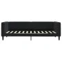 Sofá cama nido terciopelo negro 90x200 cm de vidaXL, Camas y somieres - Ref: Foro24-3196695, Precio: 250,78 €, Descuento: %