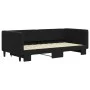 Sofá cama nido terciopelo negro 90x190 cm de vidaXL, Camas y somieres - Ref: Foro24-3196706, Precio: 258,95 €, Descuento: %